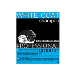 shampoo,White Coat, Professional Groomer 5L